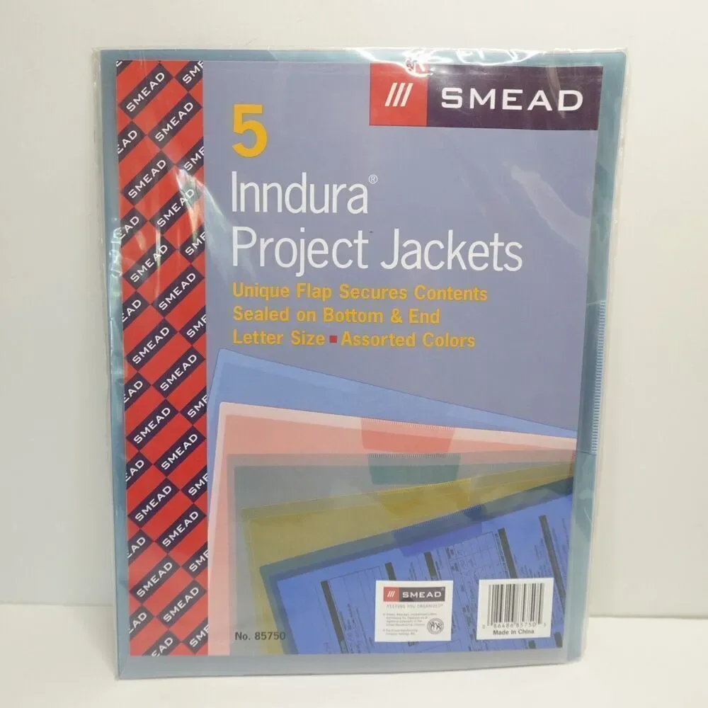 Smead Inndura Project Jackets 5 Pack